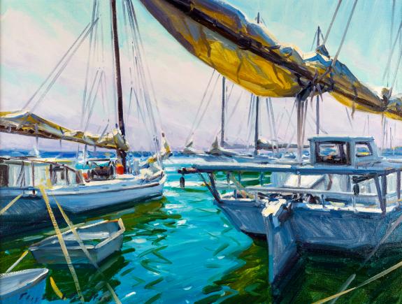 Sunlit Harbor